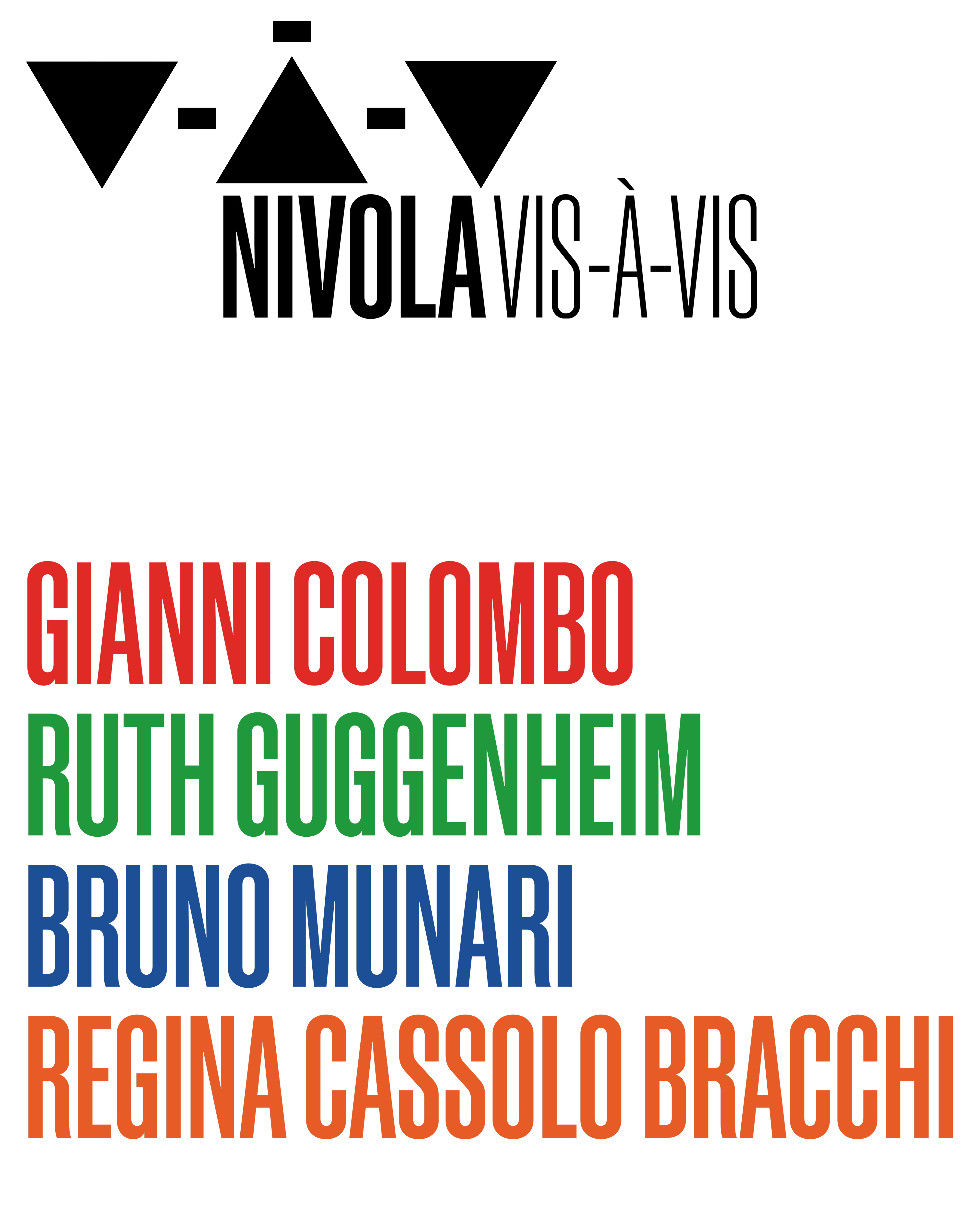 NIVOLA vis-à-vis con il suo tempo